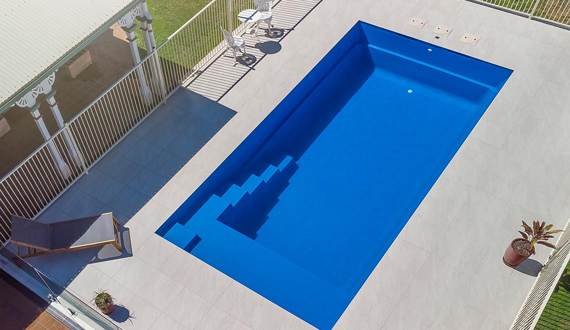 Leisure Pools Elite Sapphire Blue Yeppoon Pools
