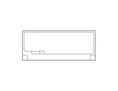 Leisure Pools fibreglass pool line drawing