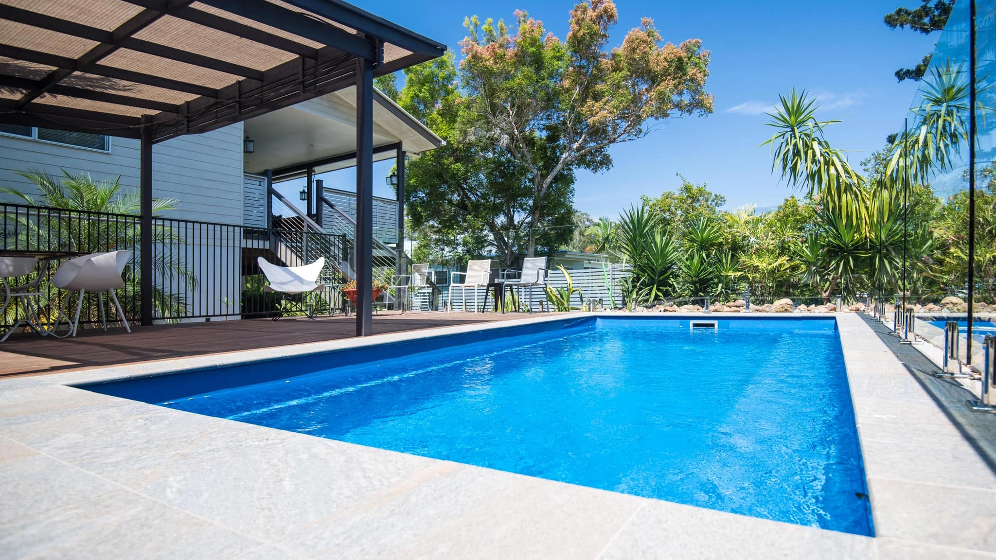 The Harmony 6.00m in Sapphire Blue installed in Cooroy, QLD