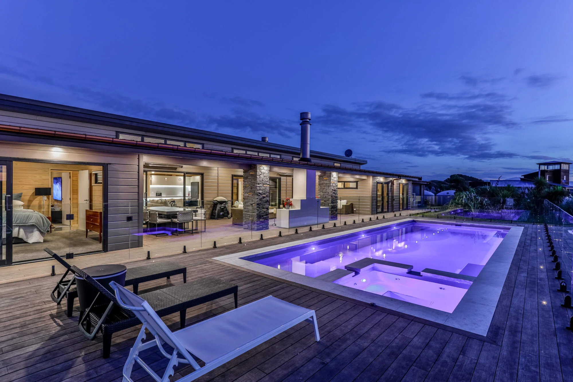 NZ Pools Kapiti Coast NZ, Leisure Pools The Absolute 12m Silver Grey