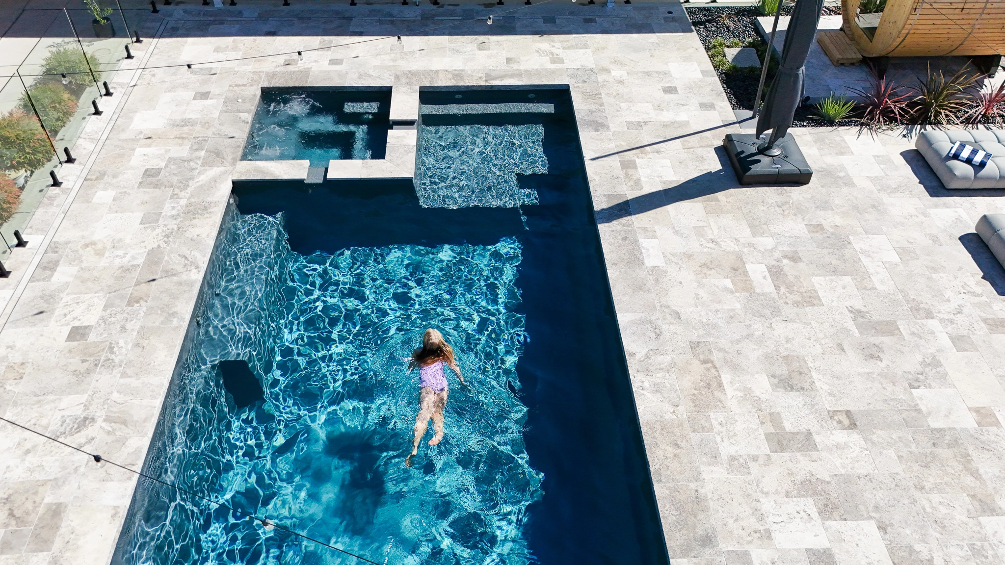 GV Unique The Absolute 10m Graphite Grey kids swimming
