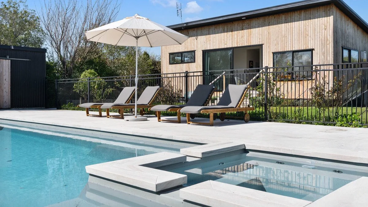 Leisure Pools NZ The Absolute 12.00m Silver Grey NZ Pools