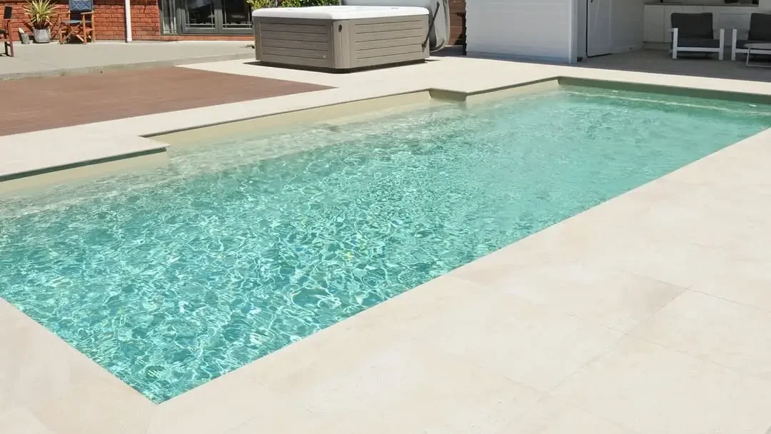 Leisure Pools NZ The Elegance 10.00m Diamond Sand NZ Pools