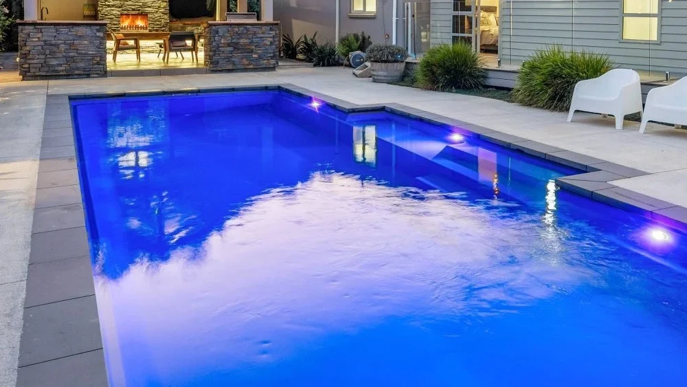 Leisure Pools NZ The Elegance Sapphire Blue NZ Pools