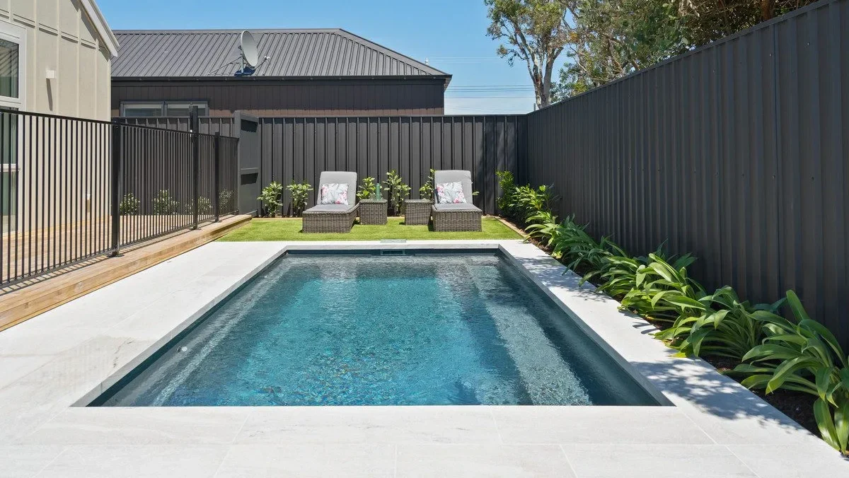 Leisure Pools NZ The Harmony 6.00m Graphite Grey NZ Pools