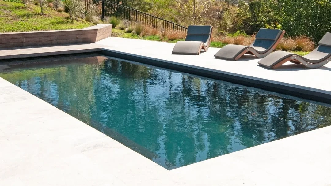Leisure Pools NZ The Reflection with Auto Cover 9.00m Ebony Blue NZ Pools