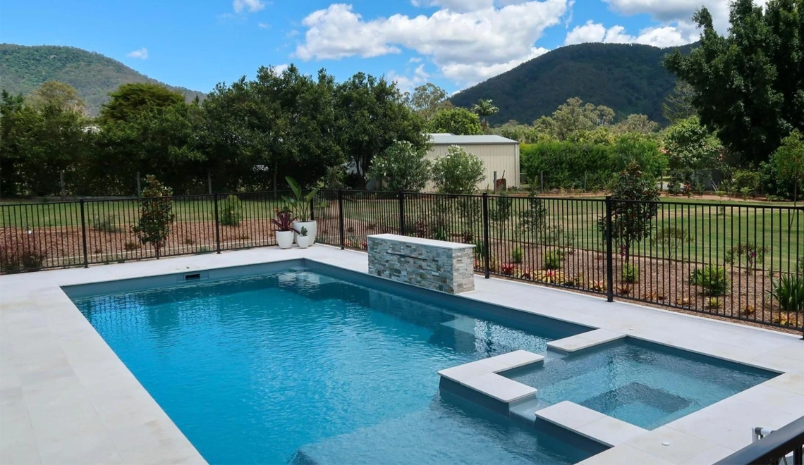 The Leisure Pools Absolute 10 in Silver Grey colour