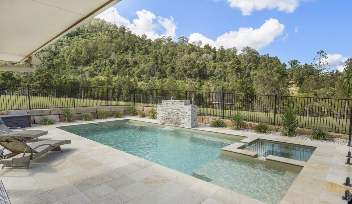 The Leisure Pools Absolute 12 in Diamond Sand colour