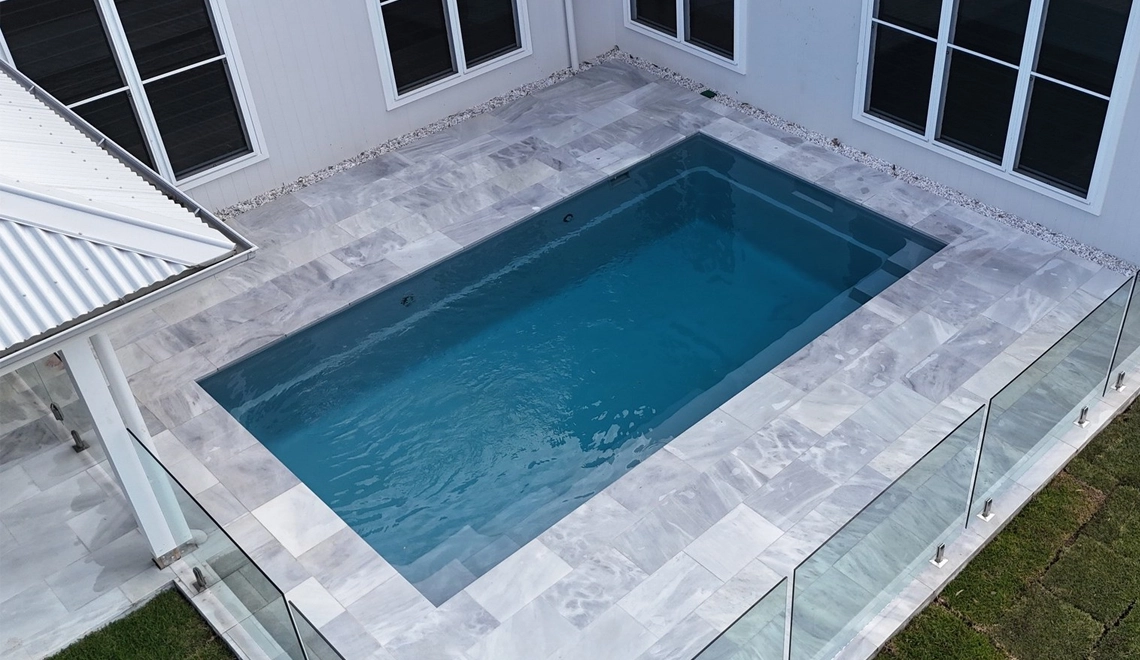Leisure Pools Reflection 6 in Silver Grey