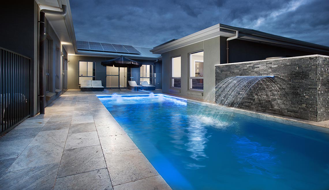 Leisure Pools Reflection with Splash Deck Silver Grey