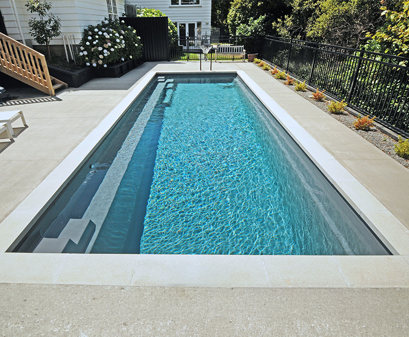 Leisure Pools Graphite Grey Gelcoat Colour - Lifestyle