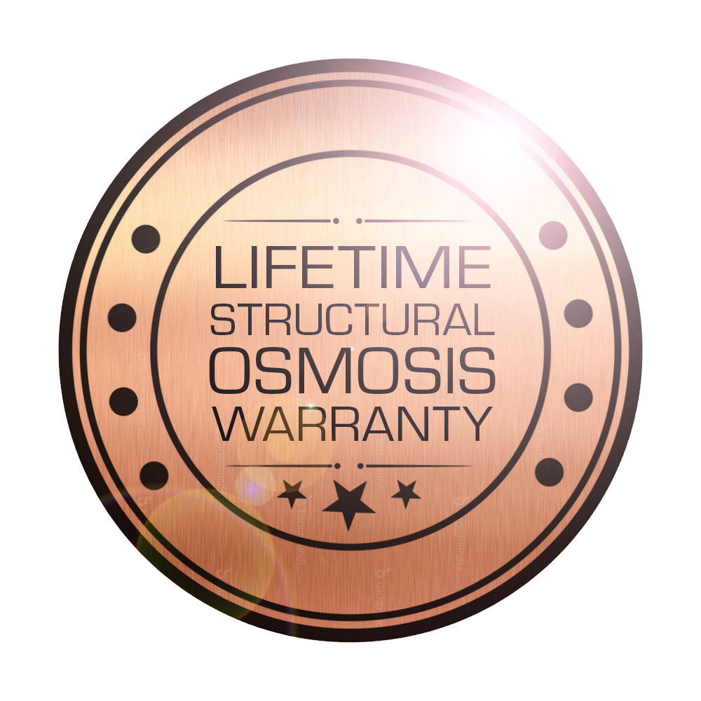 Seal_LifetimeStructuralOsmosisWarranty Leisure Pools pool warranty protects your fibreglass pools - osmosis